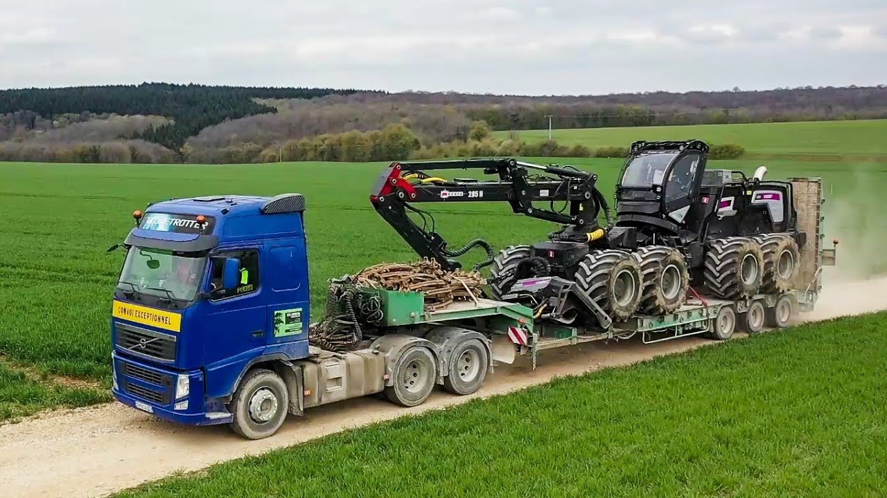 ‼️L'ABATTEUSE LA PLUS PUISSANTE AU MONDE!! || LOGSET 12H GTE || SARL BONNEVIAL‼️