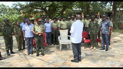 President Museveni lectures Zimbabwean Army officers on Africa’s path to prosperity #africa