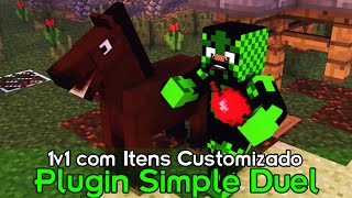 Minecraft Plugin Tutorial Plugin Simple Duel - 1v1 com Itens Customizado