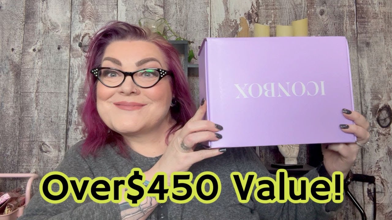 February 2024 Icon Box Over $450 value Woohoo!