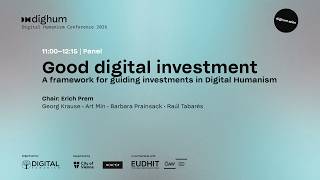 DigHum2026 • Good digital investment • Panel