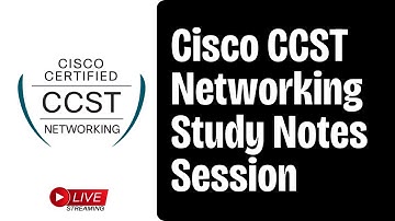 Cisco CCST Study Session- Exam Prep Summary notes #cisco #ccst #tech #networking #techeducation