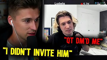 Ludwig gets into Drama with XQC