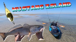 Redfish Limit Kayak Fishing Mustang Island Corpus Christi Texas