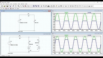 Clipper Circuit simulation in ltspice