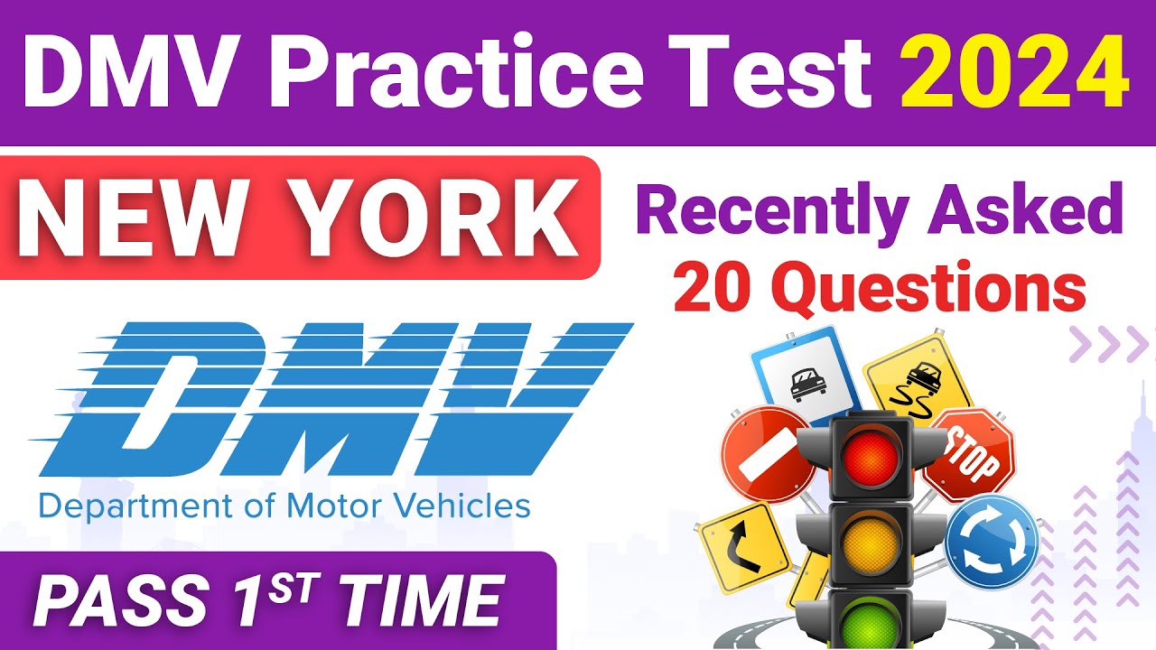 DMV Practice Test 2024 | Recently Asked 20 questions - YouTube