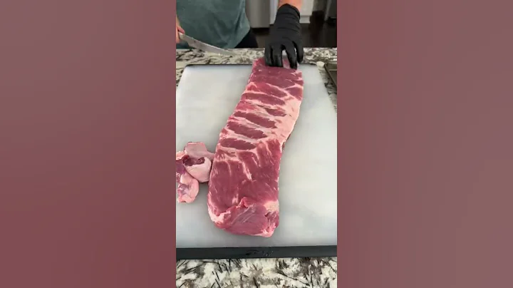 St Louis cut spare ribs takes practice but you can do it too!