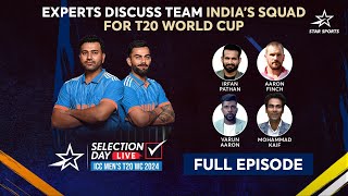 Selection Day LIVE: Kaif, Irfan, Finch & Varun discuss Team India's T20 squad | #T20WorldCupOnStar