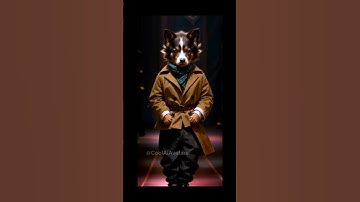 Adorable Puppies Strut #aifashion #shorts Animatediff Stable diffusion Luma Ai