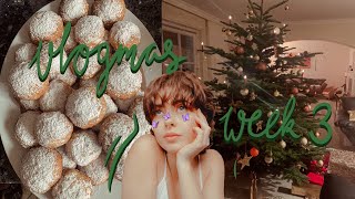Vlogmas week 3 || decorating our tree and baking cookies
