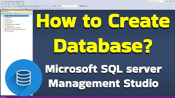How to Create Database in Microsoft SQL Server Management Studio #gyansection #sql #ssms #server