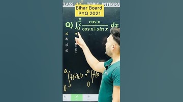 Bihar Board PYQ 2021  || Integration Chapter 7 Class 12 Board Exam 2025 NCERT