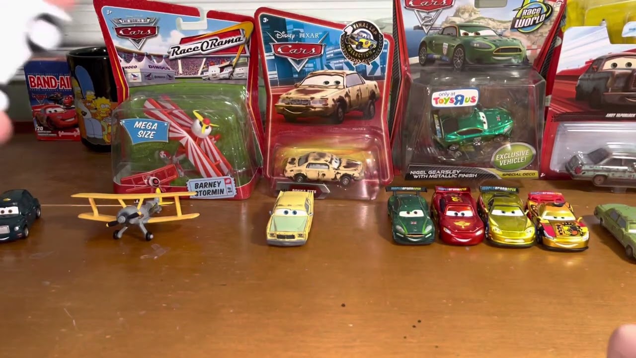 Disney Cars Diecast ASMR Unboxing #2 Rusty Old Cars & Take Flight!