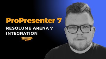 ProPresenter 7: Resolume Arena 7 Integration