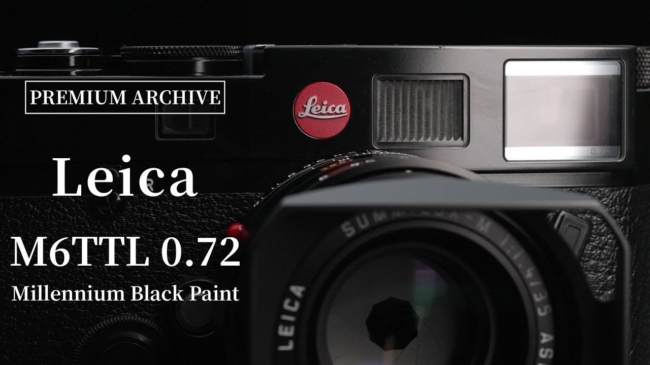 2000台限定】Leica M6TTL 0.72 ミレニアムモデル (ブラック