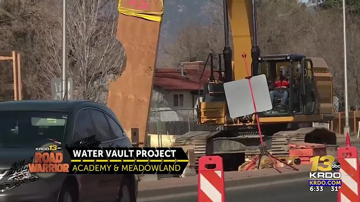 Updating water vault project by Colorado Springs Utilities, traffic impacts