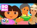Dora the Explorer's Adventures with Mami and Abuela! 💗 90 Minutes on Mother's Day | Dora &amp; Friends