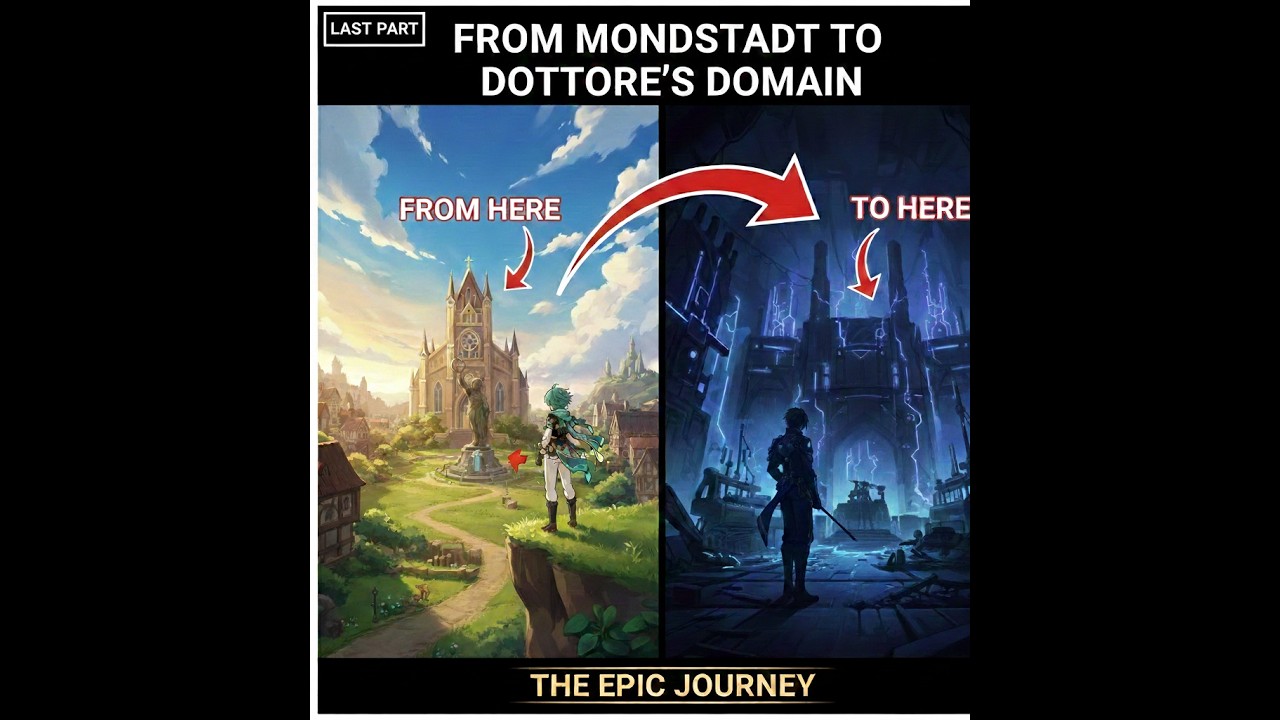 From Mondstadt to Dottore's Domain | The Epic Journey last Part #genshinimpact