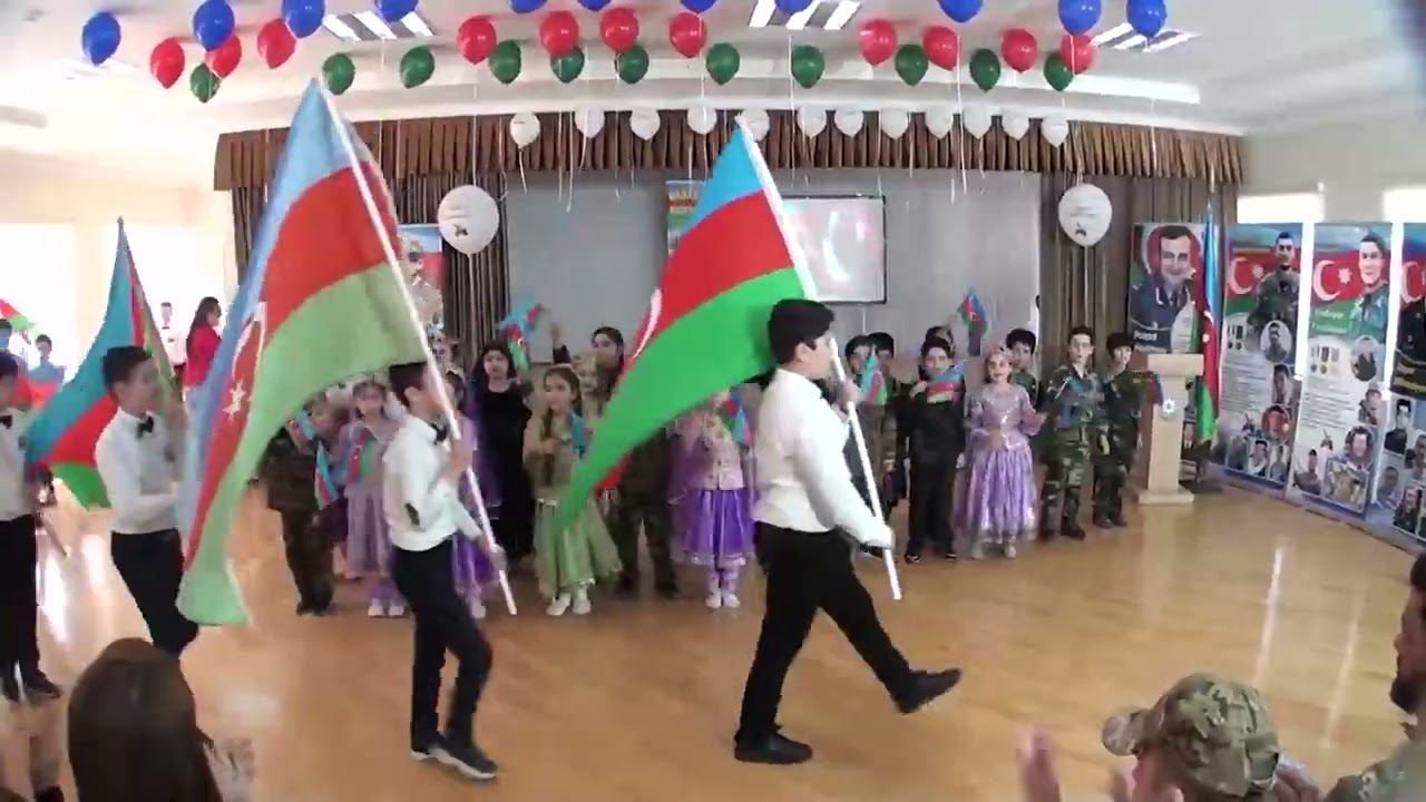 129 nömrəli tam orta məktəbin 2D və 6E siniflərinin təqdimatında _Yaşa, Azərbaycan!