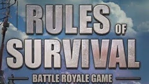 Rules Of Survival Gameplay (PUBG Clone)