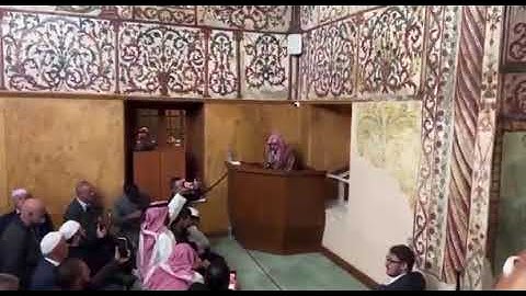تلاوة قمة في الروعة من سورة الأحزاب في ألبانيا فضيلة الشيخ د. عبدالله الجهني حفظه الله