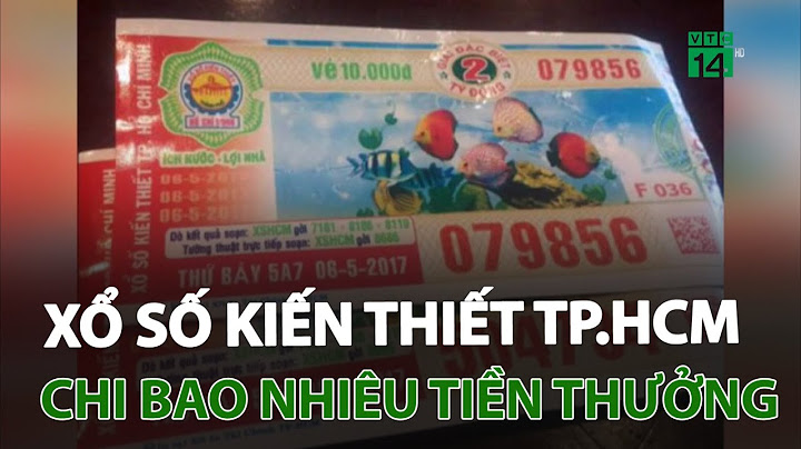 Giải nhì vé số bao nhiêu tiền năm 2024