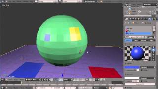 Beginning Blender Tutorial - Important Control of your Object Materials @FirstGradeCalculus