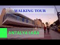 [4k] Antalya Lara Evening Walk. #WalkTurkey #VisitTurkey