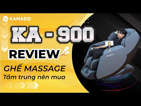 Video Ghế massage Kamado KA-900: Ghế Massage Tầm Trung Đáng... - youtube