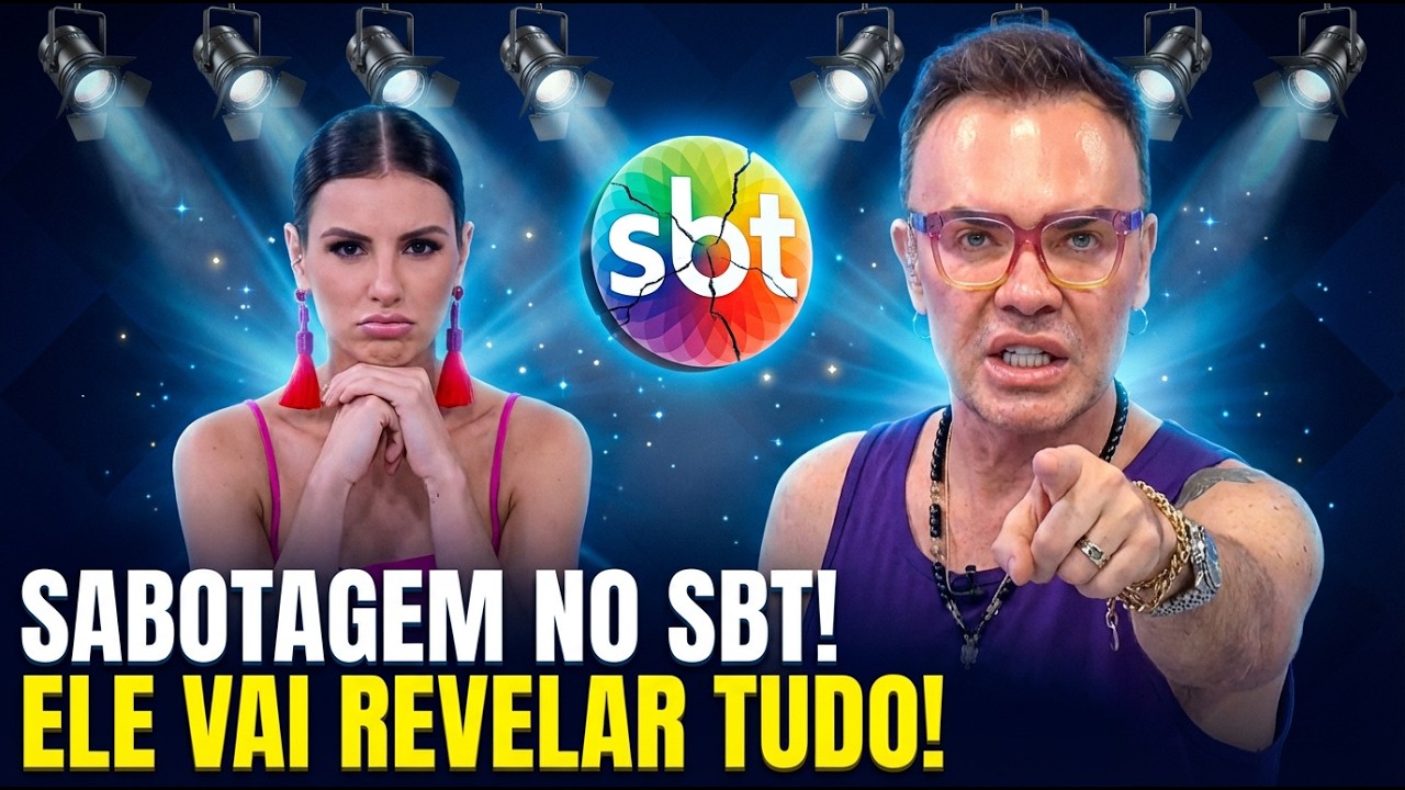 Gaby Cabrini Sabotada no SBT e Felipeh Campos Vai Revelar Quem Está Por Trás!