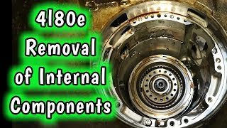 4L80E REBUILD REMOVAL OF INTERNAL COMPONENTS!!! - a21bravo