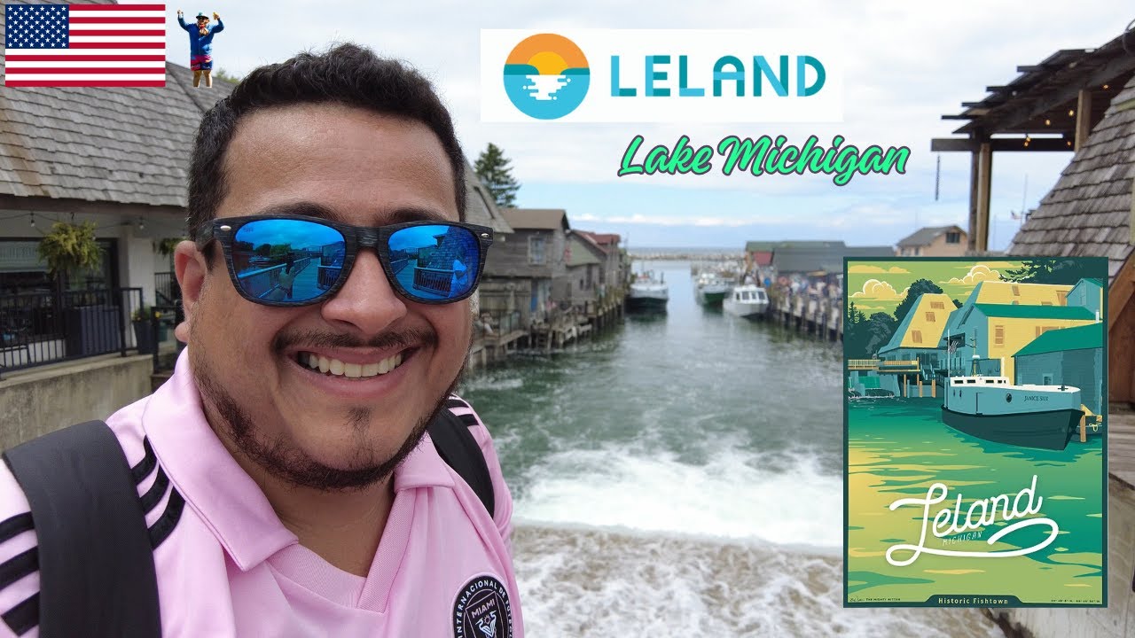 Exploring Leland, Michigan & Historic Fishtown | Travelingtio Episode