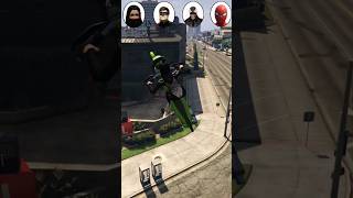 تحدي الخارقون #spiderman #ironman #batman #superman #gta5