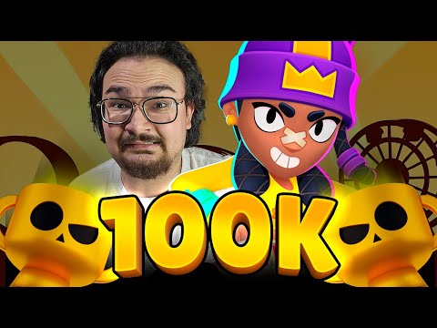FINALIZEI O BRAWL STARS! 100K de TROFÉUS no JOGO! #brawlstars #shortsviral #shorts