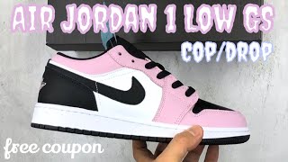 Details Air Jordan 1 Low GS Marshmello Pink, lady sneakers, Cop or Drop News