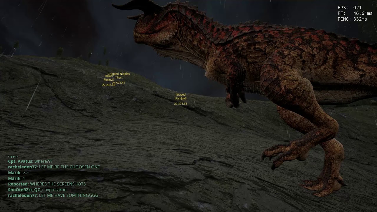 Hypo Carno enters the Isle.