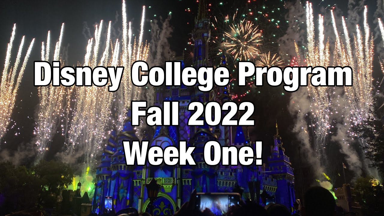 Disney College Program Fall 2022 - Week One