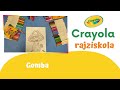 Crayola rajziskola: Gomba 🍄