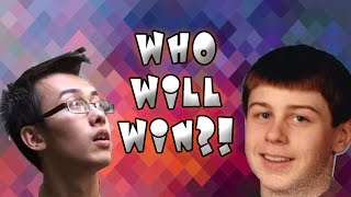 Chris Olson vs Rowe Hessler - Skillcon 2015
Who will take the title for best cuber at Skillcon? ;)
My cube: Thunderclap
Rowes cube: MeiYing
My color scheme: http://bit.ly/1G7NiWW
My website with 2x2 algs and more: http://bit.ly/18dgBbB
Facebook: http://on.fb.me/1FKYgxF
Intro music: Holiday by Tobu
http://bit.ly/1ABYPa6
Outro music: Colors by Tobu
https://www.youtube.com/watch?v=MEJCwccKWG0 Chris Olson vs Rowe Hessler - Skillcon 2015
