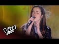 Sara: "Te dejé marchar" – Semifinal – La Voz Kids 2018