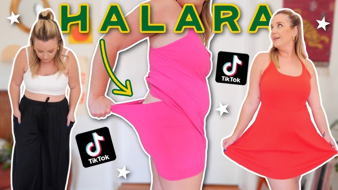 trying on the VIRAL leggings from halara! (worth the hype?) 