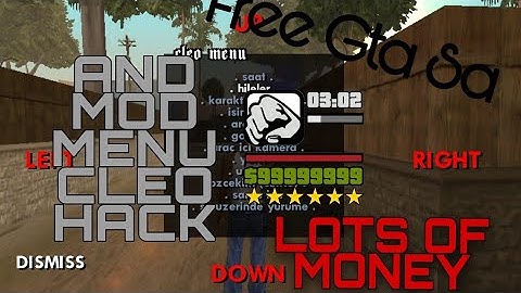 💯GTA SA ANDROİD CLEO MOD NEW🔥