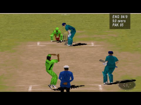 Brian Lara Cricket 99 Gameplay - Old PC Gameplay