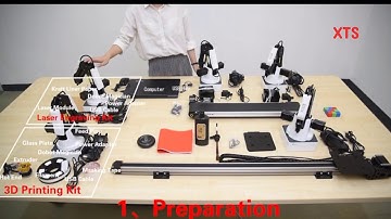 Exhibition setup dobot tutorial in one minutes. How easy robot being setting up. Ask XTS Malaysia