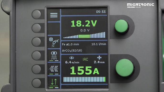 Amazing technology Migatronic sigma select welding machine - YouTube