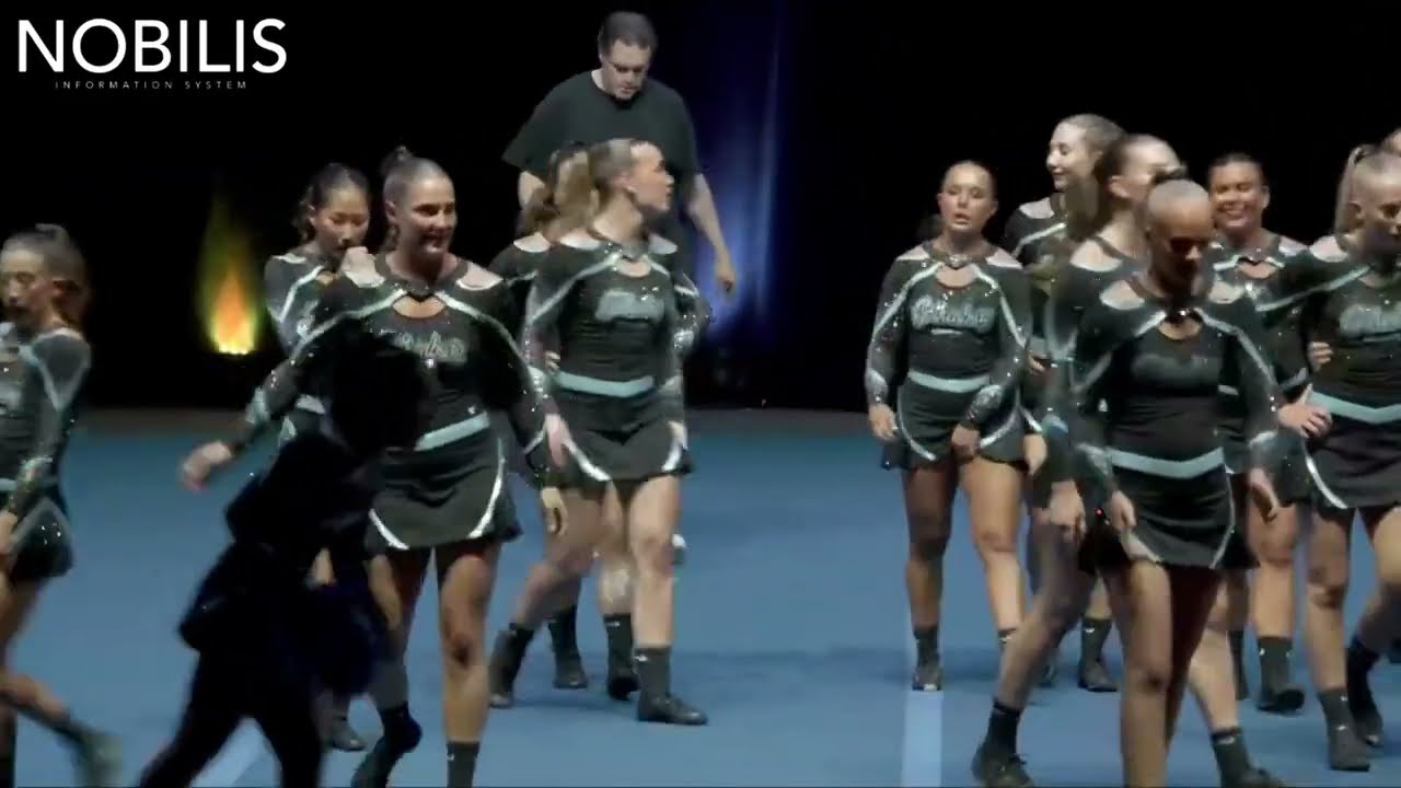 Gothenburg Cheer One - Wildcats / RM - SM Cheerleading 2024 - GULD