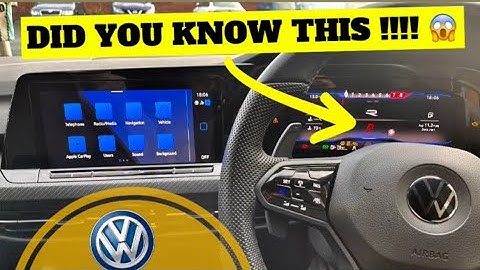 9 HIDDEN Tips & Tricks for Volkswagen Golf Mk8 Infotainment & Digital Cockpit