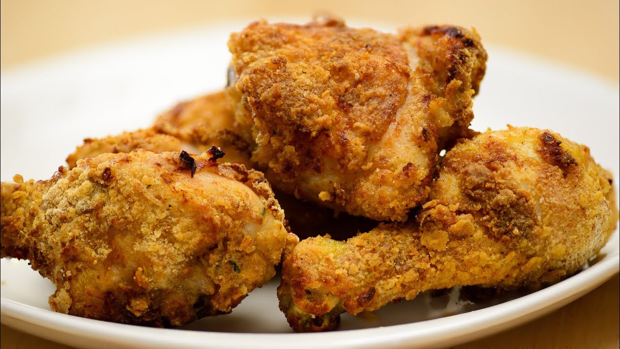 Pollo frito en Air Fryer   – Recetas de Cocina