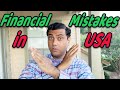 Careless Financial Mistakes to Avoid in USA | H1B