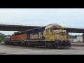 Railfanning Kansas City, MO/KS with TheACman42 and trainpixsnet, ATSF units, NS 1073, KCT